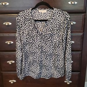 Jones Sport leopard blouse